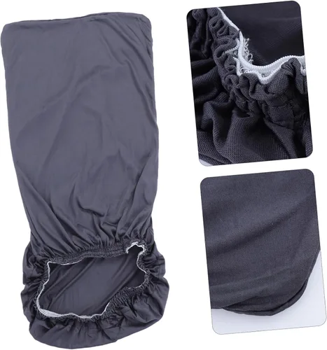 Miniatura 4 de Homoyoyo Funda para silla de juegos de respaldo alto, sillas de oficina con respaldo alto, color azul, juego de 4 fundas giratorias para sillas