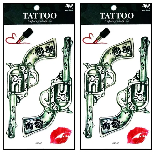 Miniatura 10 de Tatuajes 2 hojas de tatuaje temporal 3D paraguas de sol nubes de lluvia para mujeres hombres espalda baja hombro cuello brazo tatuaje etiqueta