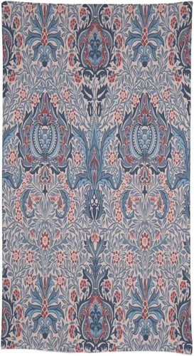 Miniatura 378 de Mantel Floral Retro de Pájaros, Diseño Original Bohemio William Morris Estampado Cubierta de Mesa para Hogar Picnic Fiesta Comedor Cocina William