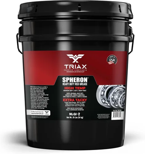 Miniatura 12 de TRIAX Spheron Grease NLGI-2 Complejo de litio, alta temperatura, súper resistente, ultra pegajoso, EP, resistente al agua, para quinta rueda