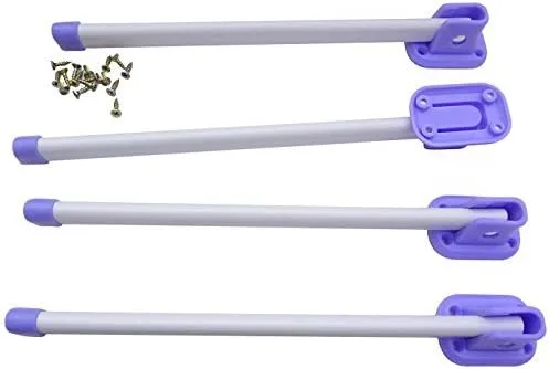 Patas plegables para mesa pequeña, mesa portátil para portátil con patas plegables, perfectas para cama y espacios pequeños, juego de 4