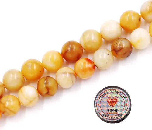 Miniatura 16 de Cuentas de piedras preciosas para la fabricación de joyas, cuentas de monedas facetadas de piedra natural piedra de sangre africana de 0.236 in