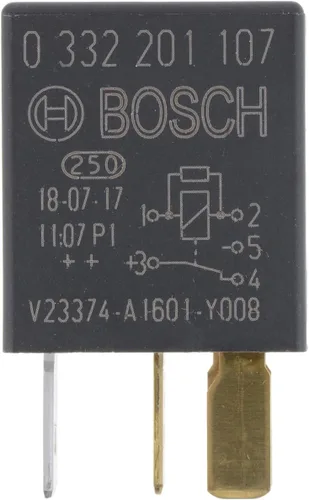 Miniatura 2 de Bosch 0332201107 Relé Micro de Cambio - 5 Pines, 12 V, 30/10 A - Individual