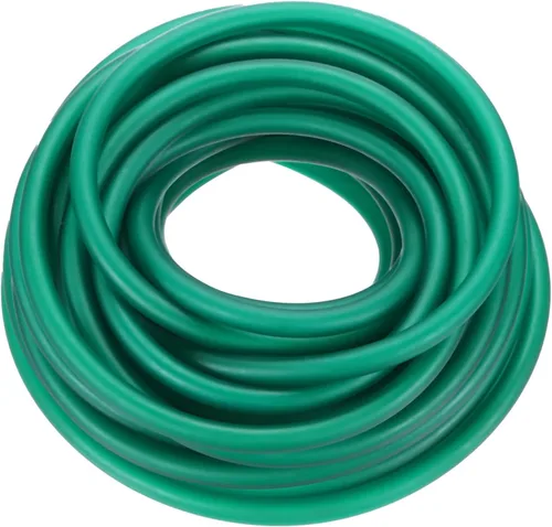 Miniatura 35 de PATIKIL 26 pies (8M) de tubo de goma de látex verde, 1/8 "(3mm) ID x 1/4" (6mm) OD, 1 x tubo de goma