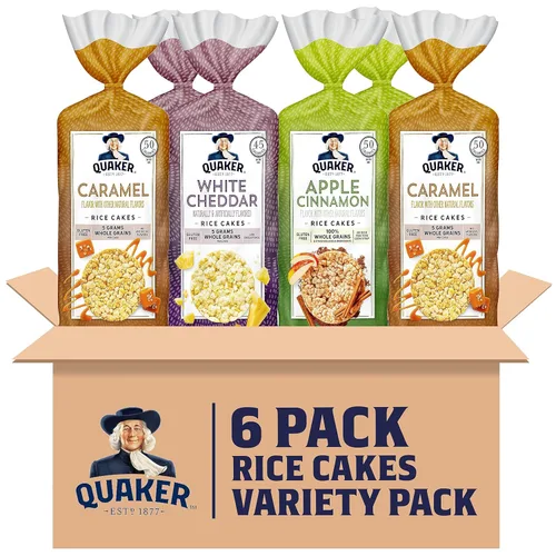 Miniatura 9 de Quaker crujientes de arroz, paquete con 6 variedades de sabores