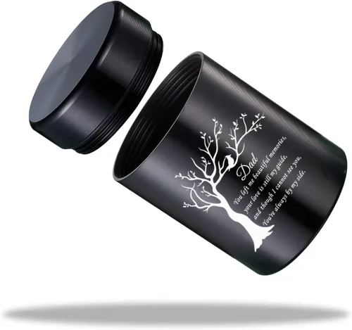 Miniatura 4 de RIPFEVURN Urnas pequeñas para cenizas humanas de 2.75 pulgadas, mini árbol de la vida, urnas de cremación para cenizas, adultos, hembras, hombres