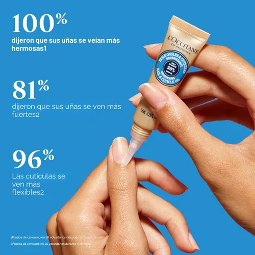 Miniatura 5 de L'OCCITANE Aceite de karité para uñas y cutículas, hidratación nutritiva para uñas más fuertes y saludables, cuidado hidratante para manicura