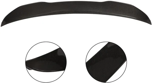 Miniatura 3 de SCITOO Alerón de fibra de carbono para ventana trasera para BMW F32 420i 428i 430i 435i 440i Coupé negro brillante alerón trasero