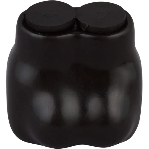 Miniatura 2 de Morris Productos 97105 Negro aislado 2 conductores empalme de entrada de un solo lado 1/0 - 14 alambres, 1 paquete