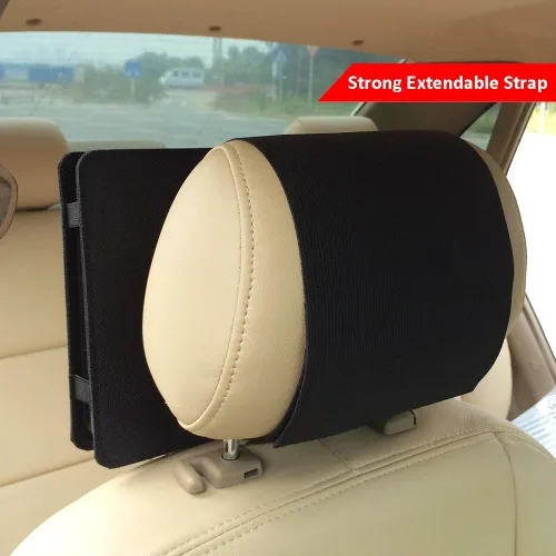 Miniatura 3 de Soporte para reposacabezas del asiento trasero del coche para reproductor de DVD portátil, para reproductores giratorios y abatibles de 10 pulgadas