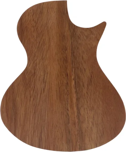 Miniatura 4 de Alcancía con forma de guitarra, madera maciza para decoración del hogar, vista clara, ideal para guardar regalos para el hogar