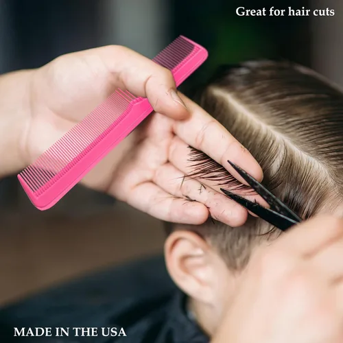 Miniatura 4 de Styling Gear Juego de 150 peines de peluquería para hombres, peines para mujeres, peines para estilista, barba, bigote, peine de bolsillo, fabricado