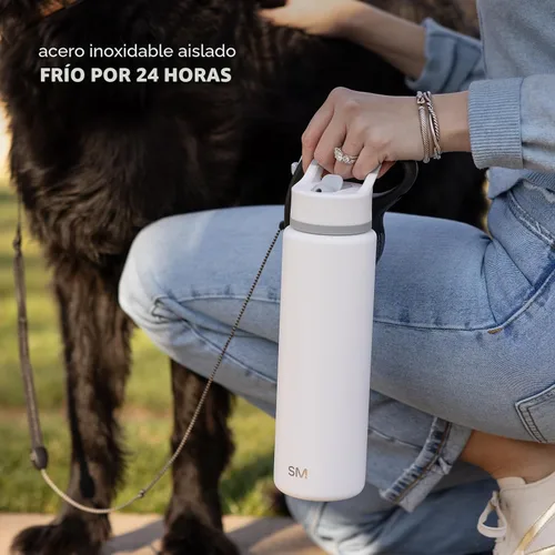 Miniatura 6 de Simple Modern Summit - Botella de agua con tapa con pajilla, vaso aislado de acero inoxidable a prueba de fugas de Disney de 30 onzas, regalos
