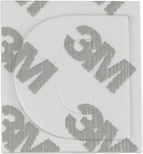 Miniatura 5 de DNA Motoring EM-L-Letter-Y-BK - Calcomanía de metal con letra negra para automóvil, camión, motocicleta, logotipo - Y