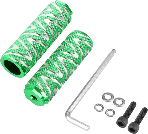Miniatura 8 de AOVOpro - Juego de 2 clavijas de repuesto para scooter eléctrico, aleación de aluminio, antideslizantes, para Xiaomi M365 Pro, AOVOpro, scooter Rojo