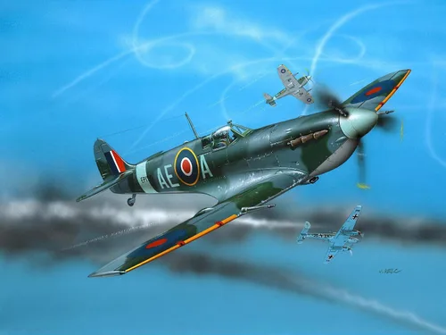 Miniatura 3 de Revell 1:72 Supermarine Spitfire Mk V