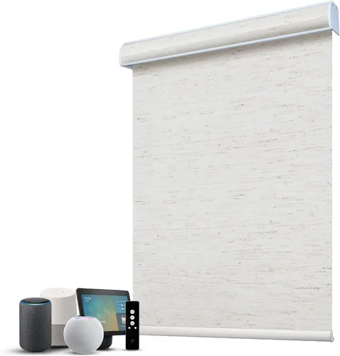Miniatura 29 de SmartWings Persianas Motorizadas con Filtro de Luz, Compatible con Matter Thread Homekit Z-Wave Alexa Google, Persianas con 70% de Opacidad Safari