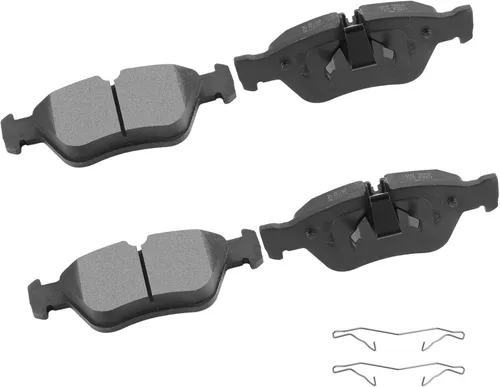 Miniatura 28 de Pastillas de freno de cerámica delanteras traseras 8 piezas para Mercedes-Benz CLK3/CLK430, 98-99 para Mercedes-Benz E300, 98-02 04 05