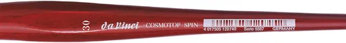 Miniatura 117 de da Vinci Watercolor Series 5580 CosmoTop Spin Pincel de Pintura, Redondo Sintético con Mango Rojo