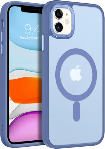 Miniatura 17 de BENTOBEN Funda para iPhone 11, Funda de teléfono para iPhone 11 Funda Magnética [Compatible con Mag Safe] Translúcida Mate Delgada Resistente a Negro