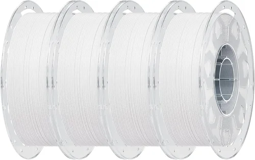 Miniatura 44 de Creality Filamento de madera PLA de 4.4 lbs, filamento de impresora 3D de 0.069 in, textura seda suave, dureza, filamento de impresión de carrete