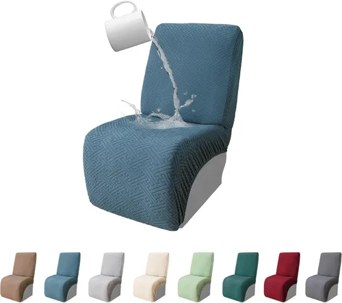 Miniatura 114 de Fundas de sofá reclinable seccional 100% impermeables para sofá reclinable en forma de L, funda de sofá modular de esquina en forma de L, fundas
