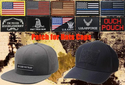 Miniatura 4 de Zcketo Paquete de 2 paquetes de insignia táctica de combate militar con gancho y bucle de modo bestia bordado para ropa militar, ropa, sombreros, K9