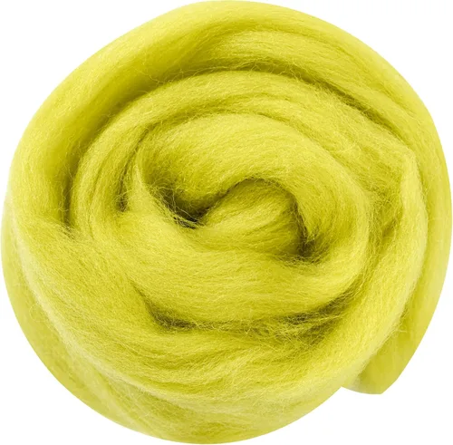 Miniatura 68 de 24 tipos de lana rosa, 4.23 oz (120 g), adecuado para fieltro húmedo y fieltro de aguja de telas hiladas de lana. Un paquete de prueba está Tonos
