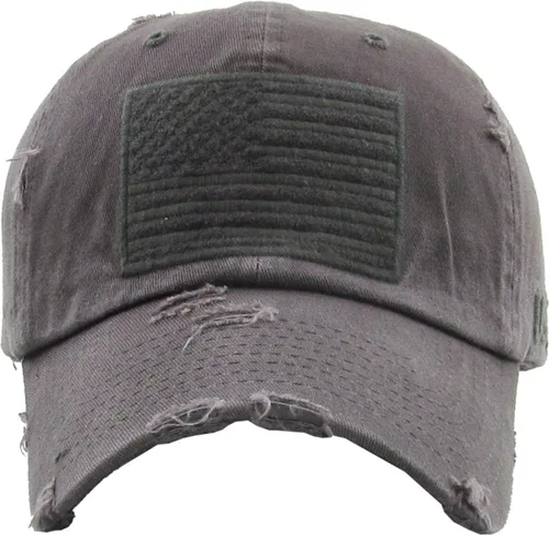 Miniatura 297 de KBETHOS Tactical Operator Collection USA Fishing Mesh Ballcap Flag Patch America Outdoors Trucker Baseball Cap