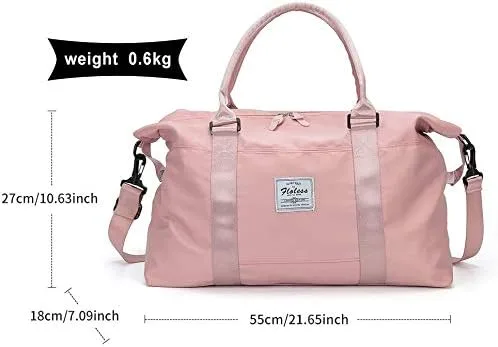 Miniatura 5 de PDD - Bolsa de viaje para gimnasio, bolsa de hombro para mujer