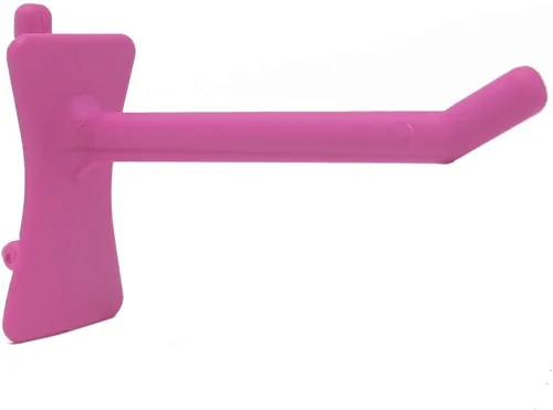 Miniatura 12 de PegPro® J, Kit de ganchos de 1", 2" para tablero de clavijas estándar de "fibra de madera" – Ganchos duraderos de plástico para tablero de clavijas