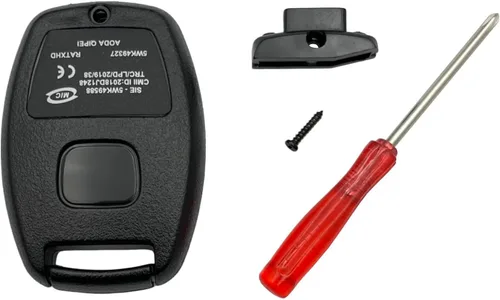 Miniatura 5 de Carcasa de repuesto para llavero Honda Accord Crosstour Civic Odyssey Fit CR-V CR-Z, funda para llavero con destornillador (negro)