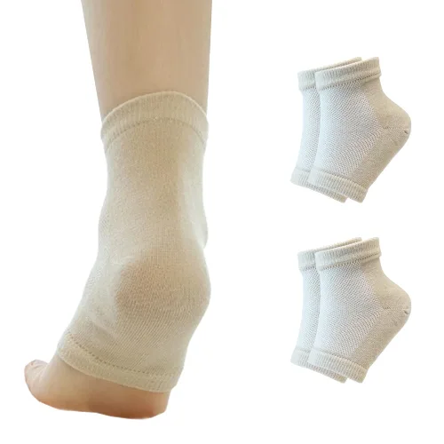 Miniatura 7 de Calcetines hidratantes de talón de gel para reparar el talón seco y agrietado, suaviza, calma y revitaliza tus pies, para hombres y mujeres