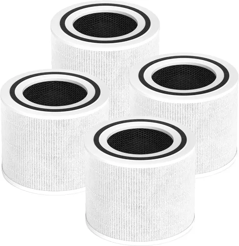 Core P350 Filtro de repuesto para el cuidado de mascotas para purificador de aire LEVOIT Core P350, Funmit 3 en 1 nuevo pre de tela fina no tejida,