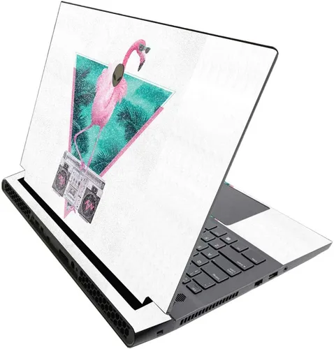 Miniatura 720 de MightySkins - Skin brillante con purpurina para Alienware M17 R3 (2020) y M17 R4 (2021) - Diversión de los años 90 Acabado duradero con purpurina