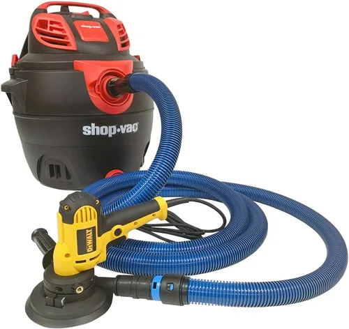 Miniatura 6 de Cen-Tec Systems 94522 Manguera de vacío antiestática húmeda/seca de 30 pies para aspiradoras de tienda con juego de adaptador universal
