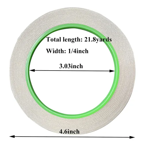 Miniatura 3 de Monochef 2 piezas de cinta de cobre con cinta de lámina de cobre conductora de doble cara autoadhesiva para blindaje EMI, suministros para vidrio