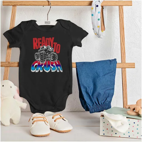 Miniatura 3 de Brisco Brands Cool Ready To Crush Monster Truck Baby Body Jumper Boys