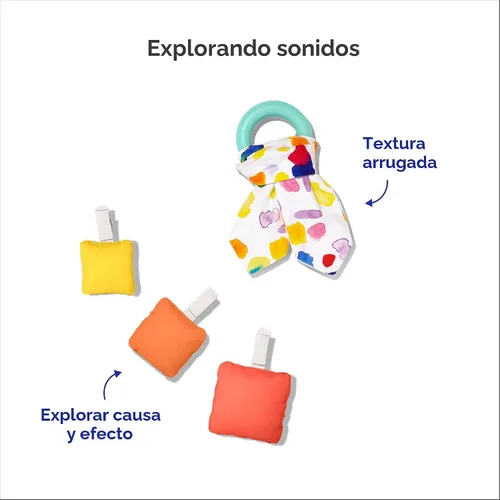 Miniatura 13 de LOVEVERY El Gimnasio de Juego Ganador de Premios para Bebés, Gimnasio de Actividad de Desarrollo Basado en Etapas y Alfombra de Juego para Bebés
