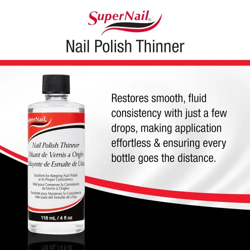Miniatura 3 de Super Nail - diluyente de esmalte, 4 oz