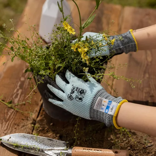 Miniatura 2 de Guantes de jardinería: refrescantes, finos, táctiles, guantes de jardín de trabajo al aire libre para mujeres, herramienta de jardinería