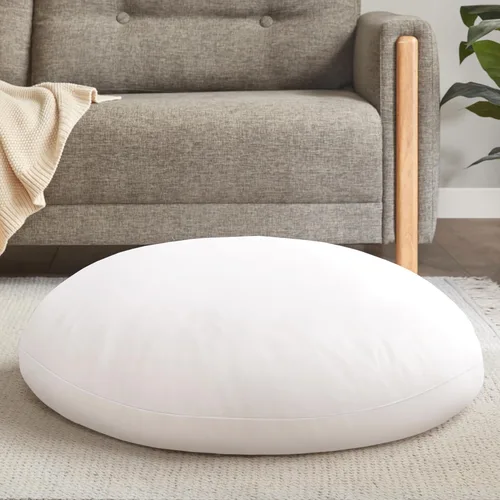 Codi Inserto de Cojín Redondo para Piso, Cojín de Meditación Grande y Grueso, Cojines de Asiento Circulares de 32 Pulgadas, Espuma Viscoelástica