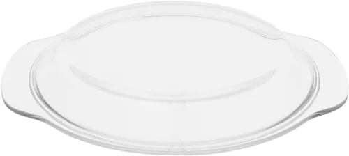 Cubierta de vidrio para microondas de 10.23 x 9.05 pulgadas, resistente al calor, reutilizable, de grado alimenticio, tapa protectora de