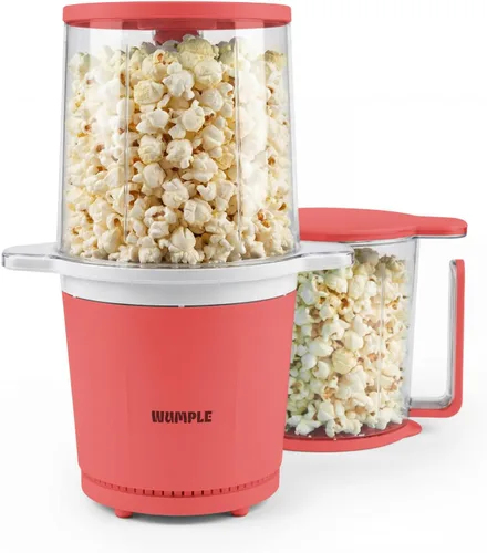 Miniatura 8 de Máquina de palomitas de maíz Air Popcorn Maker de 10 tazas con taza medidora, palomitas de maíz compactas sin aceite y sin aceite, noches de cine