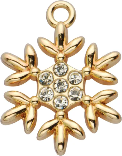 Miniatura 40 de Paquete de 20 dijes de diamantes de imitación chapados en oro, accesorios de cristal para collares, pulseras, joyería, manualidades, bricolaje