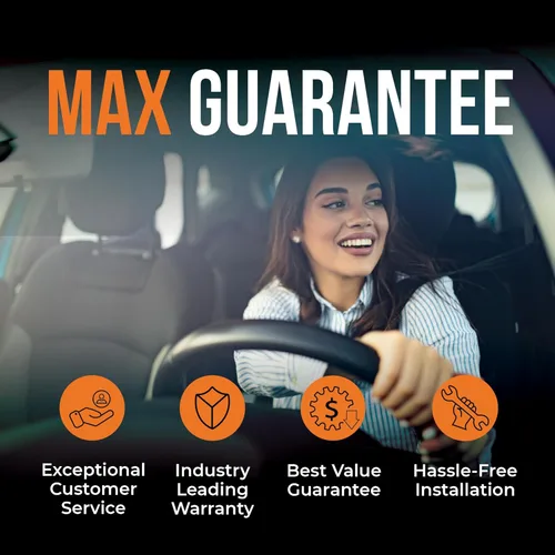 Miniatura 4 de Max Advanced Brakes Kit de freno delantero compatible con Hyundai Tucson 2010 2011 2012 compatible con Kia Sportage FWD, rotores de freno de disco