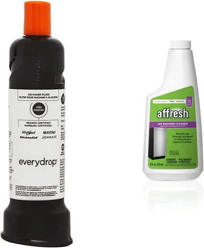 Miniatura 8 de Everydrop by Whirlpool Paquete de filtro de hielo y filtro de agua para refrigerador (F2WC9I1 + EDR2RXD1)