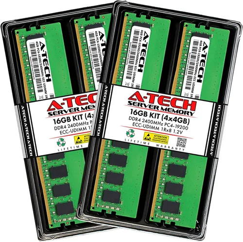 Miniatura 6 de A-Tech 8 GB (2 x 4 GB) RAM para servidores en rack ASUS RS100-E9-PI2, RS200-E9-PS2, RS200-E9-PS2-F, RS300-E9-PS4, RS300-E9-RS4 DDR4 2400MHz