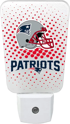 Miniatura 27 de Party Animal Luz nocturna LED del equipo de la NFL, con sensor automático y 3 ajustes de luz, diseño delgado de 5 pulgadas que se adapta a enchufes