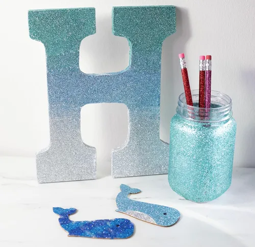 Miniatura 8 de iDIY - Brillantina ultra fina azul aguamarina (3.5 onzas), purpurina extrafina con bolsa de boquilla fácil de verter y embudo para resina, slime